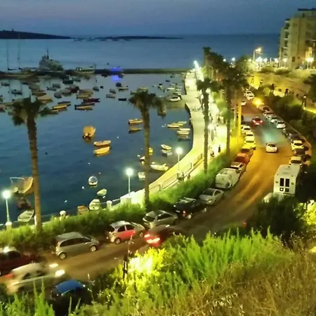 Side Sea View B, Steps Away To Bugibba Jetty, For The Blue Lagoon Boats And Other Islands Apartament St Paul's Bay